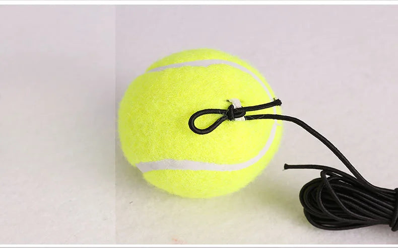 Heavy Duty Tennis Training Aids Base With Elastic Rope Ball Practice Self-Duty Rebound Tennis Trainer Partner Sparring Device