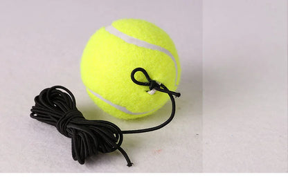 Heavy Duty Tennis Training Aids Base With Elastic Rope Ball Practice Self-Duty Rebound Tennis Trainer Partner Sparring Device